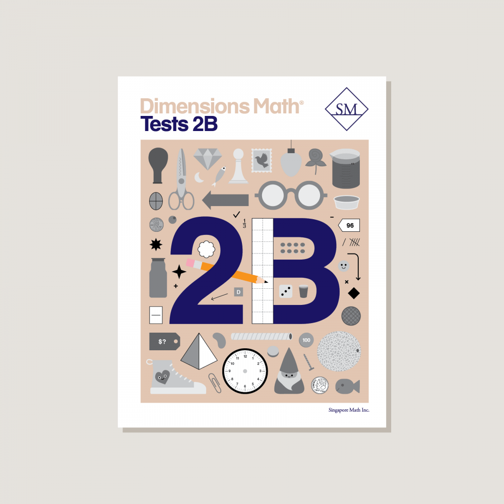 Math 2 Canvas Course Dimensions Math Grade 2 Set with Home Instructor's Guides – Singapore ...