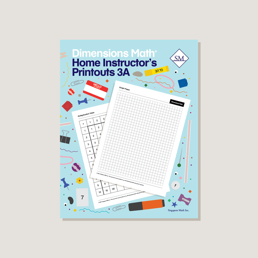 Dimensions Math Grade 3 Set with Home Instructor's Guides