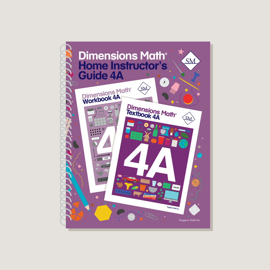 Dimensions Math Home Instructor's Guide 4A