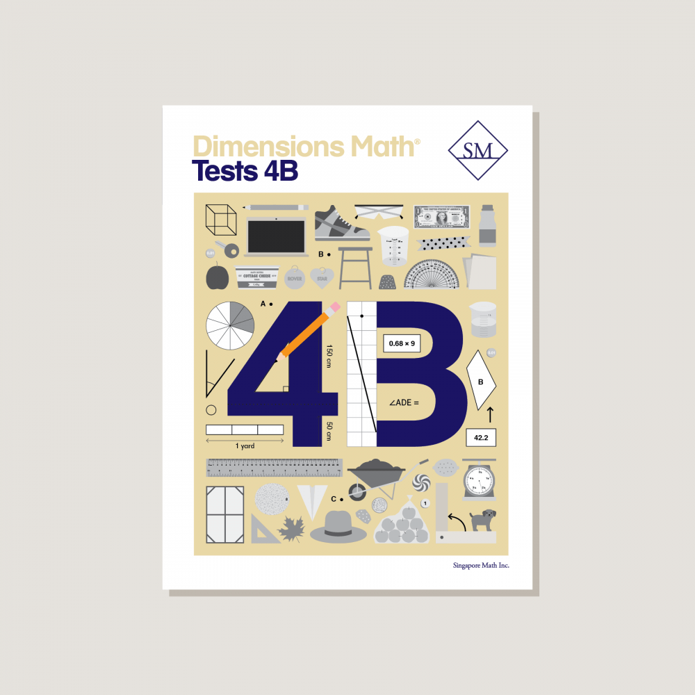 Dimensions Math Tests 4B – Singapore Math Inc.