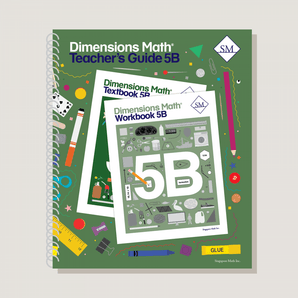 Dimensions Math Teacher's Guide 5B - Blemished