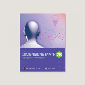 Dimensions Math Textbook 7B - Blemished