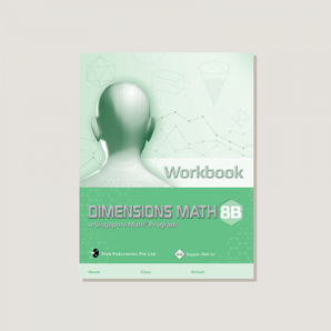 Dimensions Math Workbook 8B - Blemished