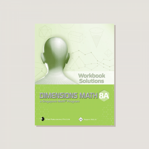 Dimensions Math Workbook Solutions 8A - Blemished