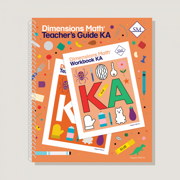 Dimensions Math Kits Dimensions Math Grade K Set with Teacher's Guides – Singapore Math Inc.
