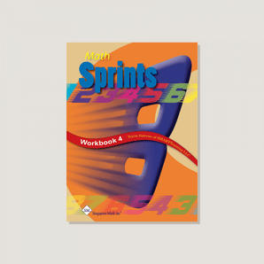 Math Sprints Workbook 4 - Blemished