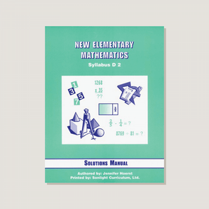 New Elementary Mathematics Solution Manual 2 - Blemished