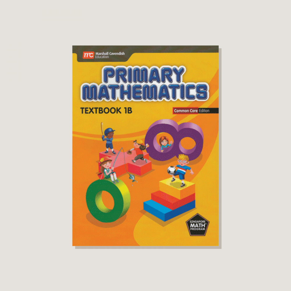 Primary Mathematics Common Core Edition Textbook 1B - Blemished