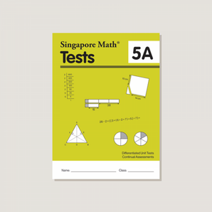 Singapore Math Common Core Tests 5A - Blemished