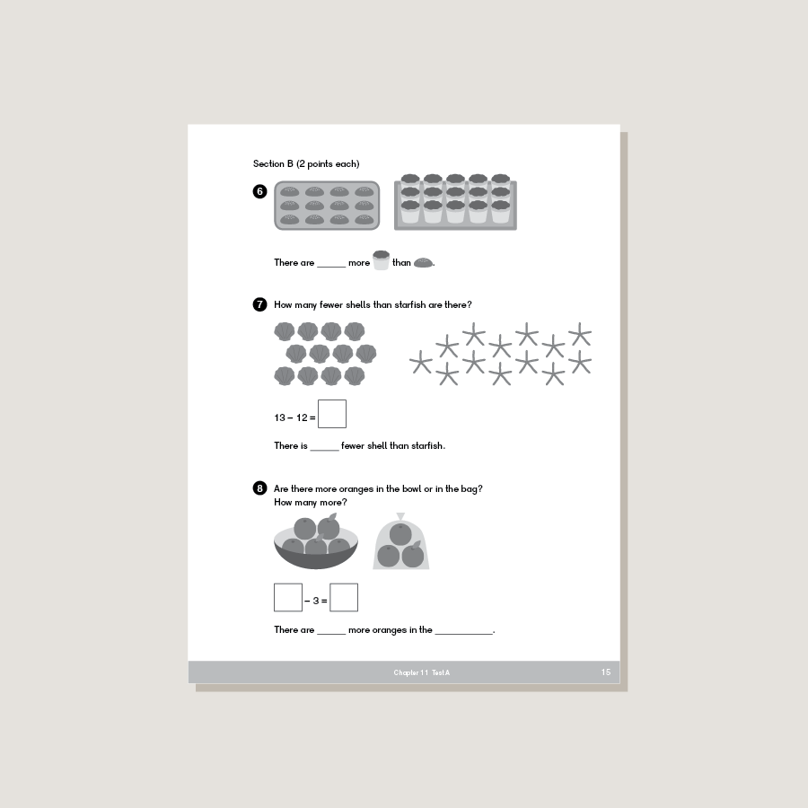 Dimensions Math Tests 1B