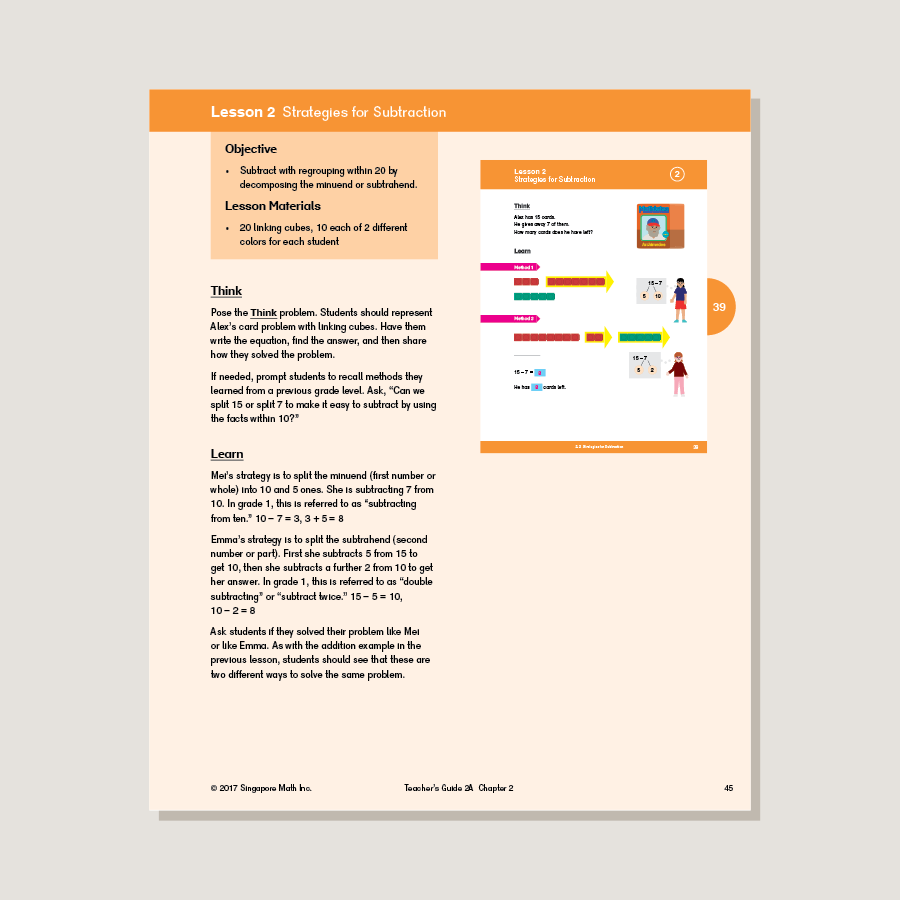 Dimensions Math Teacher's Guide 2A