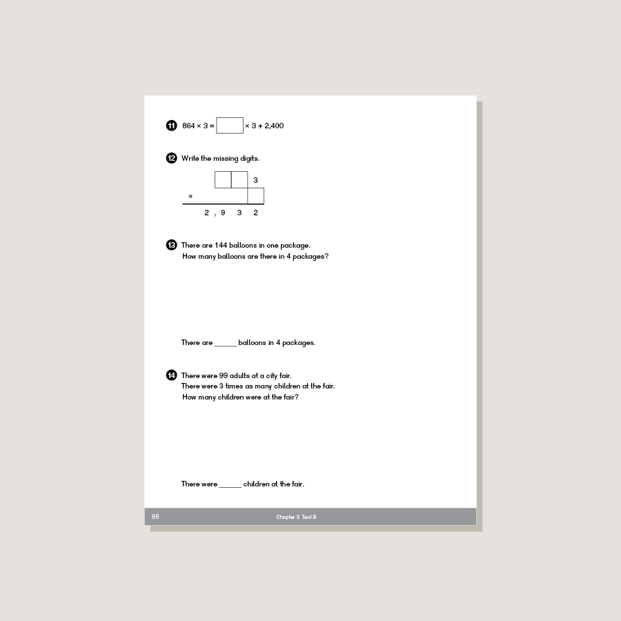 Width Math Test Question Dimensions Math Tests 3A