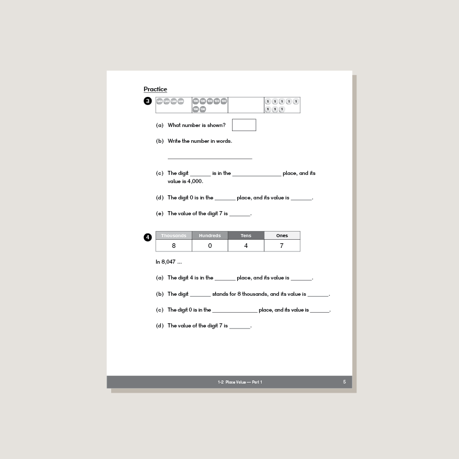 Dimensions Math Workbook 3A