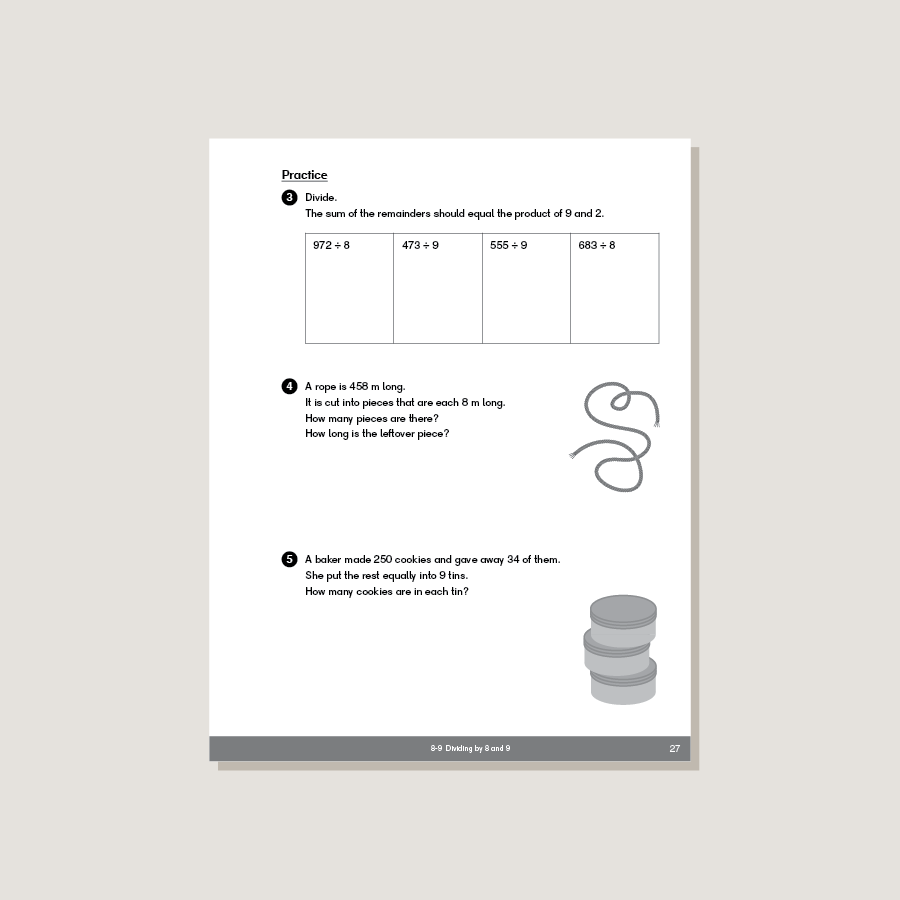 Math Homework Problem With Dimensions Dimensions Math Workbook 3B