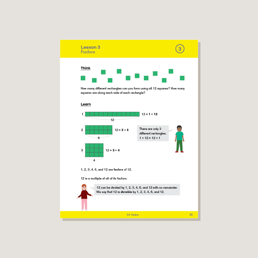 Dimensions Math Textbook 4A