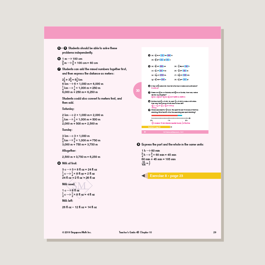 Dimensions Math Teacher's Guide 4B – Singapore Math Inc.