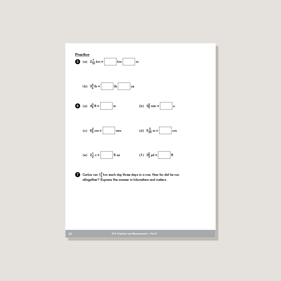 Dimensions Math Workbook 4B