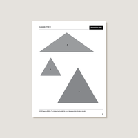 Dimensions Math Home Instructor's Printouts 5B