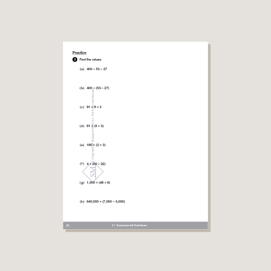 Dimensions Math Workbook 5A