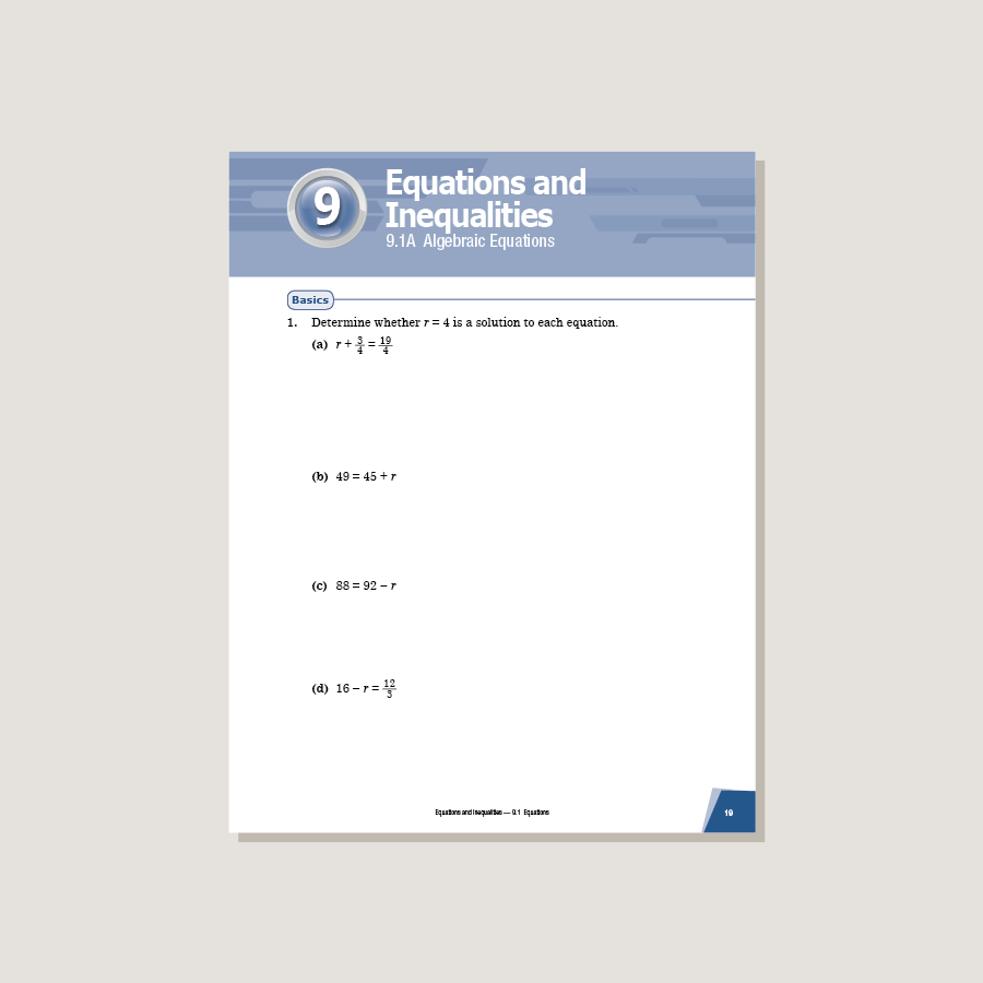 Over Math 6b Dimensions Math Workbook 6B - Blemished