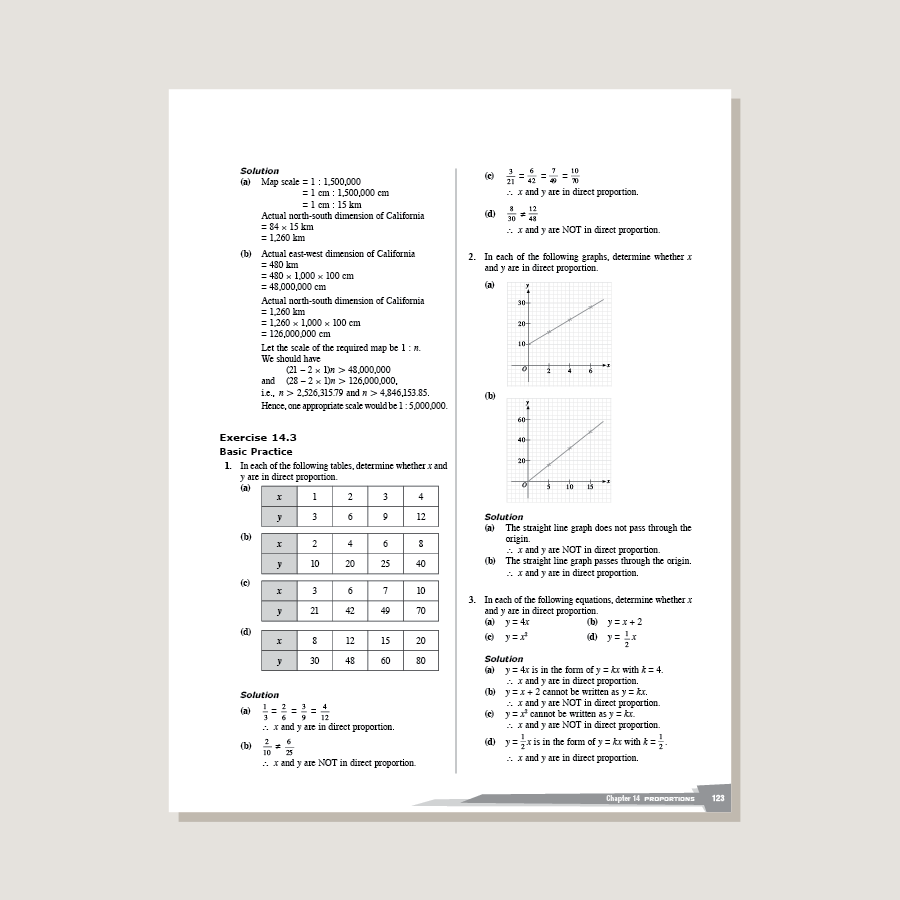 Dimensions Math Teaching Notes and Solutions 7B