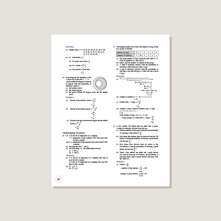 Dimensions Math Workbook Solutions 7B – Singapore Math Inc.