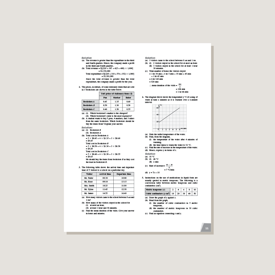 Dimensions Math 8b Dimensions Math Workbook Solutions 8B - Blemished