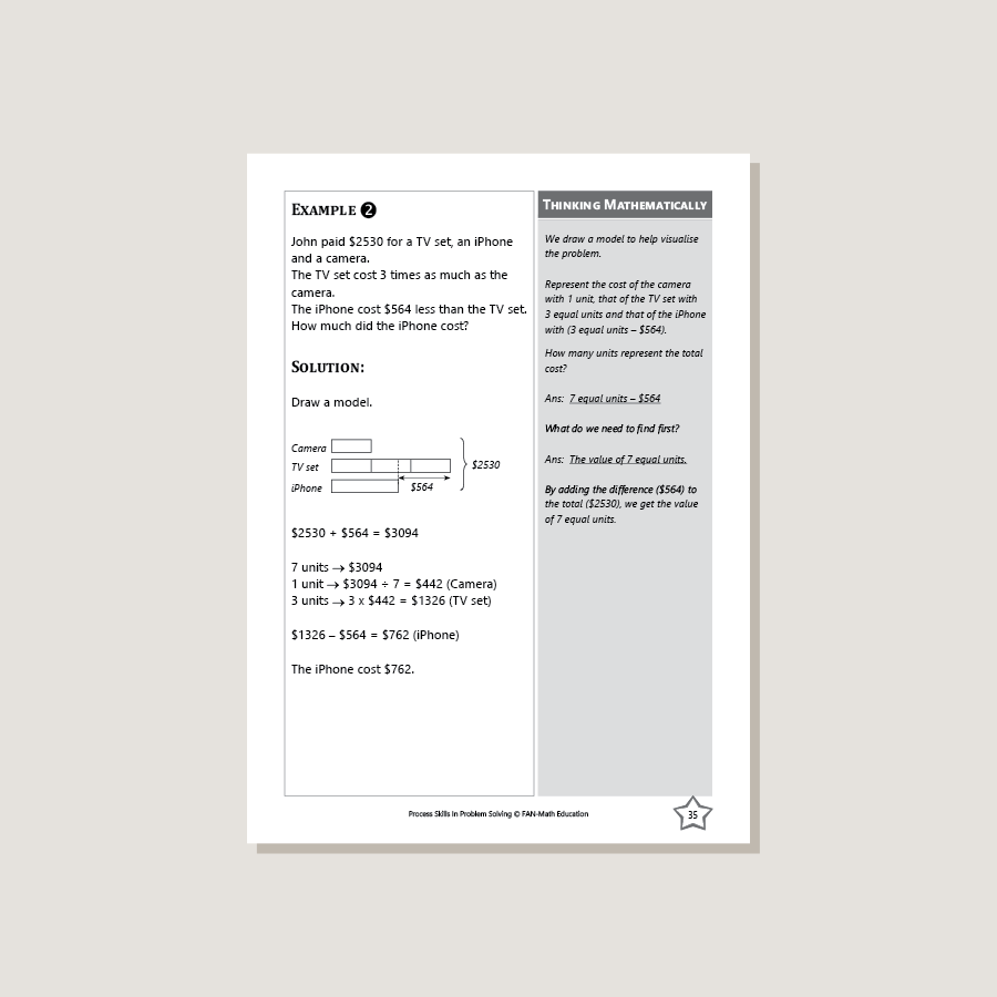 Level 4 Skill Math Process Skills Level 4