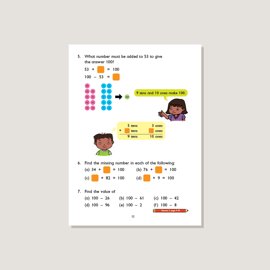Primary Math Questions Primary Mathematics Common Core Edition Textbook 2B - Blemished ...
