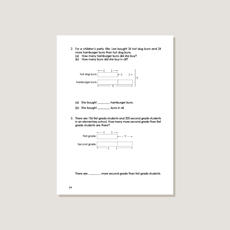 Intense Math Worksheet Intensive Practice U.S. Edition 2A - Blemished