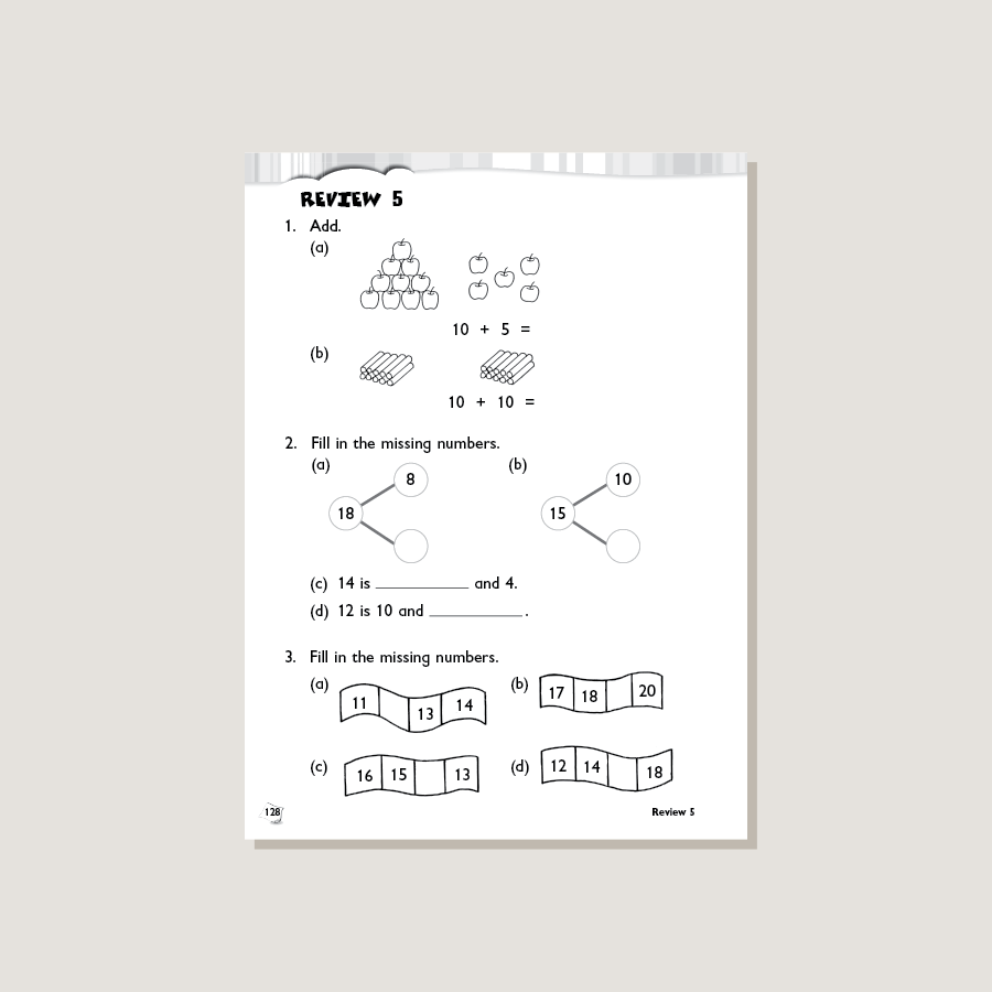 primary mathematics standards edition workbook 1a