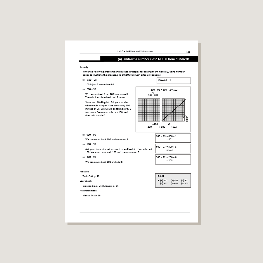 Primary Mathematics Standards Edition Home Instructor's Guide 2B - Ble