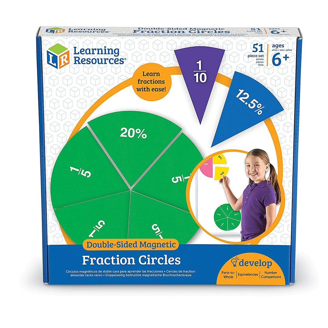 Double-Sided Magnetic Fraction Circles